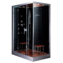 Душевой бокс Eago DZ961 F8 L черное стекло