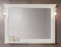 Зеркало Opadiris Риспекто 120 белое матовое