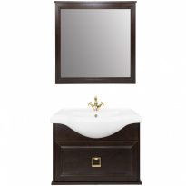 Мебель для ванной Tessoro Foster 65 подвесная орех