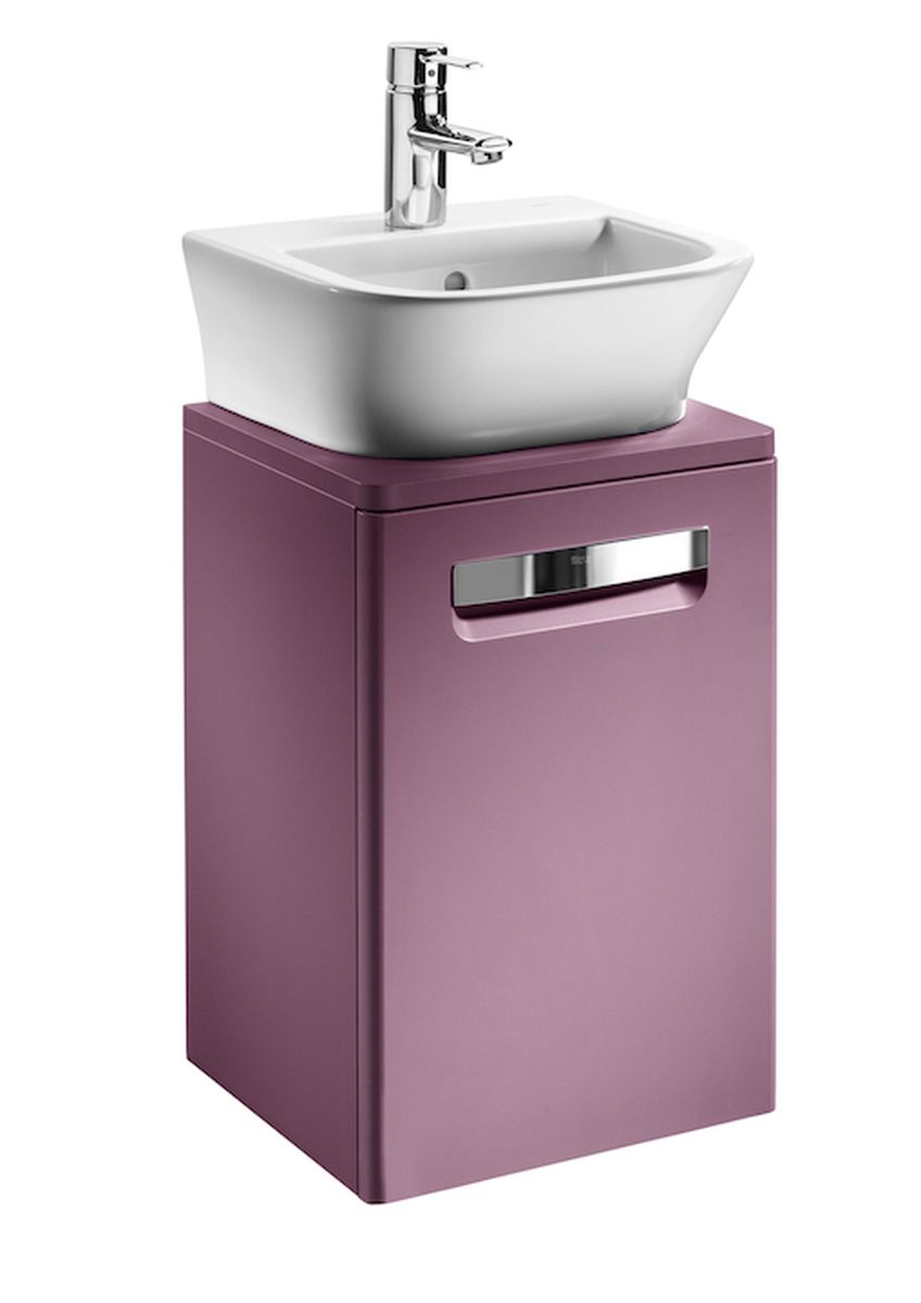 Тумба с раковиной Roca Gap 45 фиолетовый