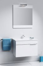 Мебель для ванной Aqwella Бриг 75 белая подвесная