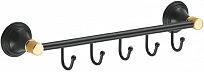 Планка 5 крючков Fixsen Luksor FX-71605-5B