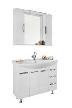 Мебель для ванной Vod-ok Лира 105 белая