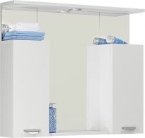 Зеркало-шкаф Vod-ok Марко 90 белый