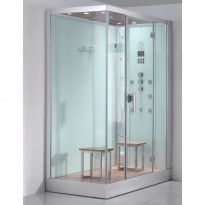 Душевой бокс Eago DZ961 F8 R белое стекло