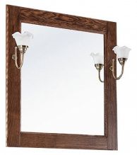 Зеркало Vod-ok Дубини 65 венге, со светильниками