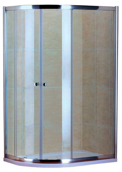 Душевой уголок Cezares Pratico-RH-2-120/80-C-Cr