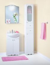 Мебель для ванной Бриклаер Лючия 55 белая