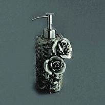 Дозатор мыла ART&MAX Rose AM-0091A-T серебро