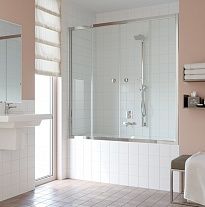 Душевое ограждение Vegas Glass Z2V 0170 07 02 профиль матовый хром, стекло шиншилла