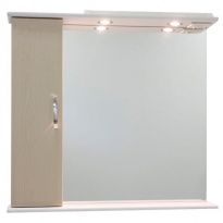 Зеркало-шкаф Vod-ok Колумбия 85 L дуб