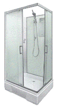 Душевая кабина River Quadro 90*70*26 MT б/к