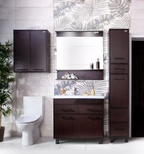 Мебель для ванной Бриклаер Чили 90 венге