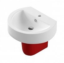 Раковина Sanita Luxe Best красный 55см