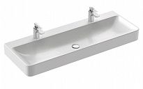 Двойная раковина Jacob Delafon Vox EVA122-00 120 см 