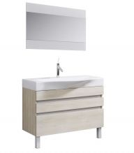 Мебель для ванной Aqwella 5 stars Бергамо 100 напольная, акация