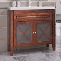 Тумба с раковиной Opadiris Палермо 90 светлый орех