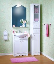 Мебель для ванной Бриклаер Лючия 60 белая