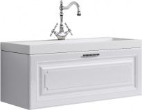 Тумба с раковиной Aqwella 5 stars Империя 100 белый глянец