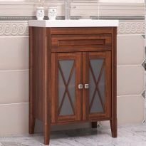 Тумба с раковиной Opadiris Палермо 60 светлый орех