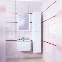 Мебель для ванной Бриклаер Вега 60 белый глянец