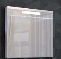 Зеркало-шкаф Opadiris Фреш 80 белый