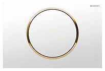 Кнопка смыва Geberit Sigma 10 115.758.KK.5 белый / золото