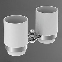 Два стакана ART&MAX Antic Crystal AM-E-2688SJ-Cr хром