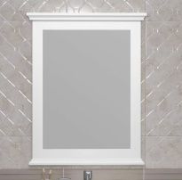 Зеркало Opadiris Палермо 60 белое матовое