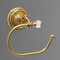 Держатель туалетной бумаги ART&MAX Barocco Crystal AM-1782-Br-C бронза