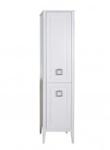 Пенал ASB-Woodline Рома 40/1 R напольный, белый