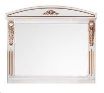 Зеркало Vod-ok Версаль 120 патина золото