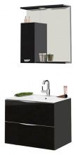 Мебель для ванной Vod-ok Марко 80 черная