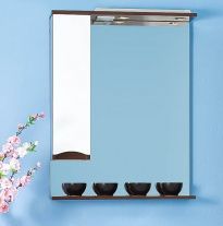 Зеркало-шкаф Бриклаер Токио 70 L венге