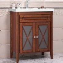 Тумба с раковиной Opadiris Палермо 70 светлый орех