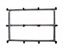 Металлический каркас и ножки для прямоугольного поддона Cezares TRAY-M-AH-120/80-ML