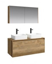 Мебель для ванной Aqwella 5 stars Mobi 120 фасад дуб балтийский, корпус дуб балтийский