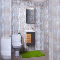 Мебель для ванной Бриклаер Форест 40 дуб золотой