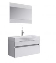Мебель для ванной Aqwella 5 stars Бергамо 80 белая