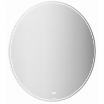 Зеркало Clarberg Circle 100 с подсветкой и подогревом с сенсорным 
