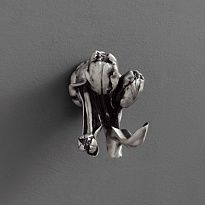 Двойной крючок ART&MAX Tulip AM-0822-T серебро