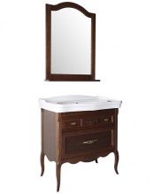 Мебель для ванной ASB-Woodline Модерн 85 антикварный орех