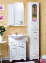 Мебель для ванной Бриклаер Анна 60 белая