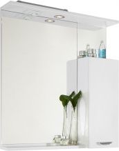 Зеркало-шкаф Vod-ok Марко 75 R белый