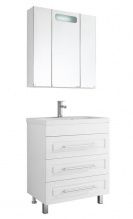 Мебель для ванной Vod-ok Арабеска 70 белая