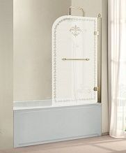 Шторки для ванны Cezares Retro-A-V-1-80/145-PP-G-R	