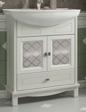 Тумба с раковиной Opadiris Омега 65 слоновая кость