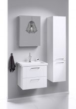 Мебель для ванной Aqwella Манчестер 60 белая подвесная