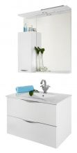 Мебель для ванной Vod-ok Марко 80 белая