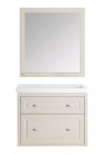 Мебель для ванной ASB-Woodline Кастелло 80 бежевая